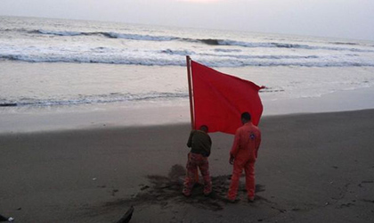 Sinaproc levanta bandera roja y amarilla en playas del pas