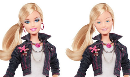 Te mostramos foto de 'Barbie' sin maquillaje