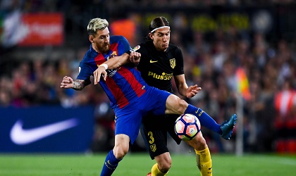 Empate y lesin de Messi para el Barcelona