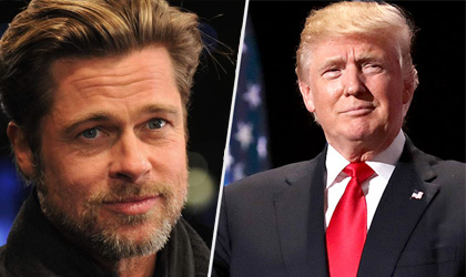Brad Pitt trata de entender el apoyo hacia Donald Trump.