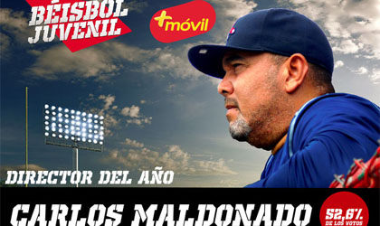 Maldonado es elegido como Director del Ao en el Campeonato Nacional de Bisbol Juvenil