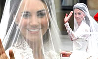 El traje de novia que eligi� Catherine Middleton