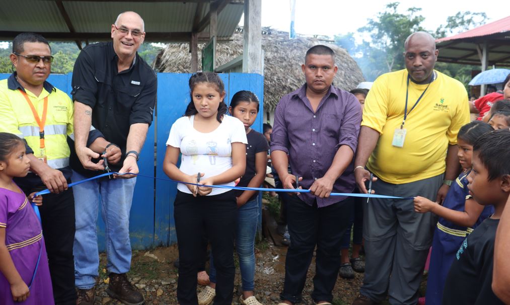 Cobre Panam entrega nuevo acueducto a la comunidad de Nueva Lucha