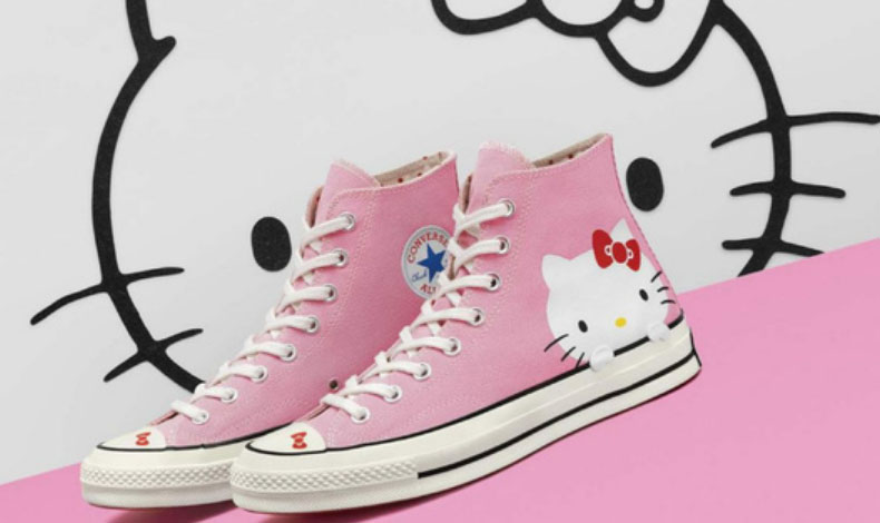 Ya se encuentra a la venta la coleccin Converse x Hello Kitty