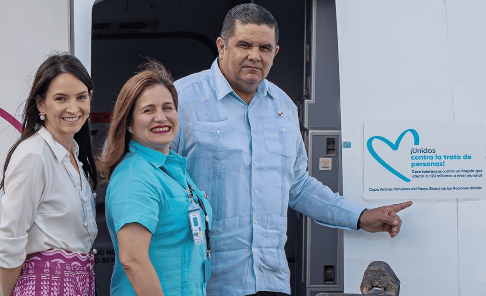 Copa Airlines se une a la campaa corazn azul en la lucha contra la trata de personas