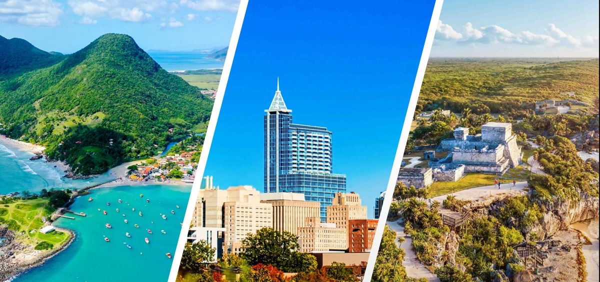 Nuevos destinos de en Copa Airlines: Tulum, en Mxico, Florianpolis en Brasil y Raleigh-Durham en Carolina del Norte