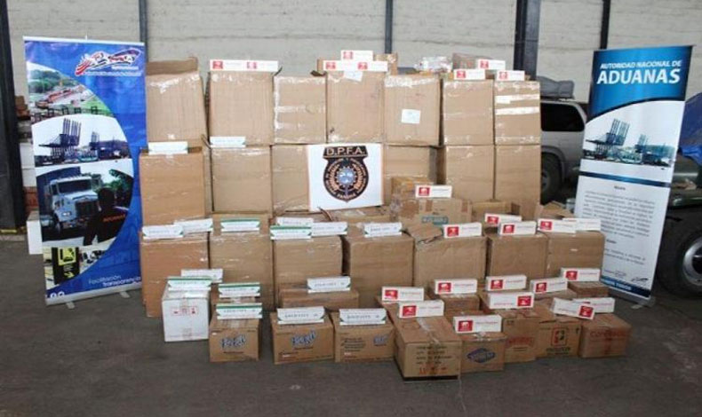 ANA ha decomisado $14.9 millones en mercancas de contrabando