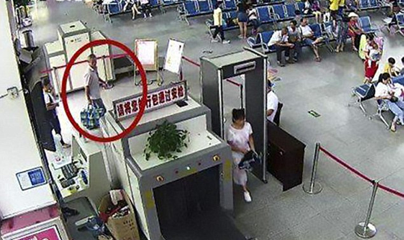Detenido en China por transportar en su maleta dos brazos humanos