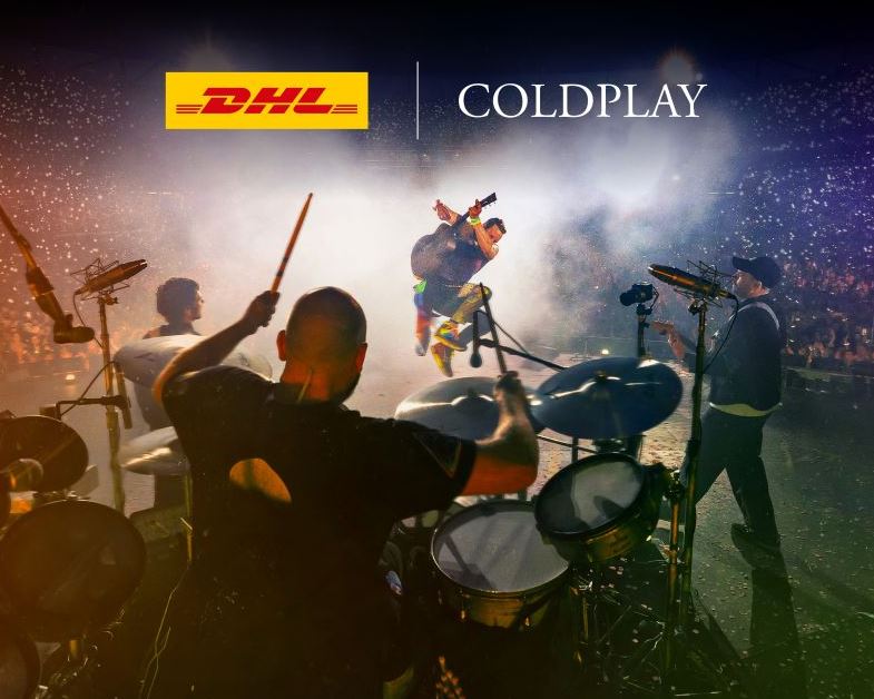 DHL se une a Coldplay para que su gira sea lo ms sostenible posible