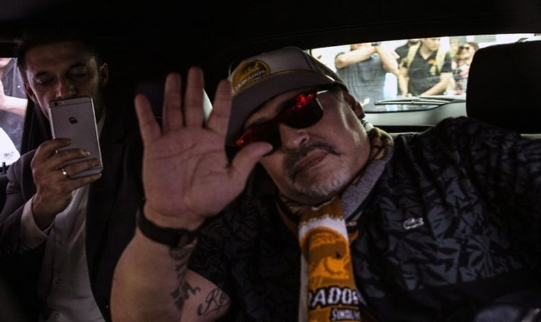 Maradona est listo para dirigir a Los Dorados