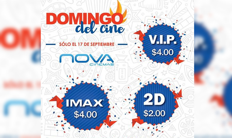 Domingo del Cine con Nova Cinemas Panam