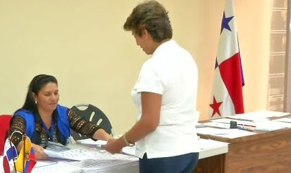 Ecuatorianos residentes en Panam emitieron su voto