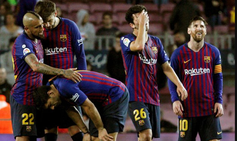 El Barcelona cae ante el Betis en el regreso de Messi