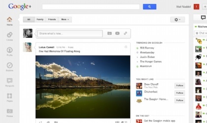 Google+ es rediseado para que sea ms fcil de usar a los usuarios