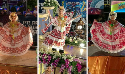 Carnaval tableo resalta el folclore y las races panameas