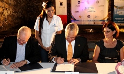AIG firma convenio de cooperacin con el Patronato de Panam Viejo