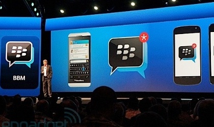 Blackberry Messenger llegar a iOS y Android a mediados de ao