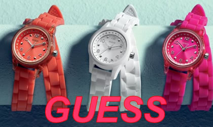 Nuevos modelos de reloj Guess 2012