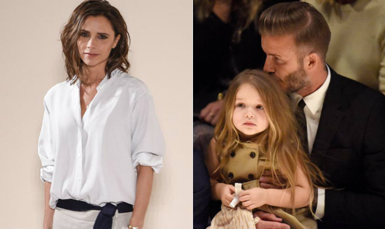FOTO: Hija de David Beckham est gorda?