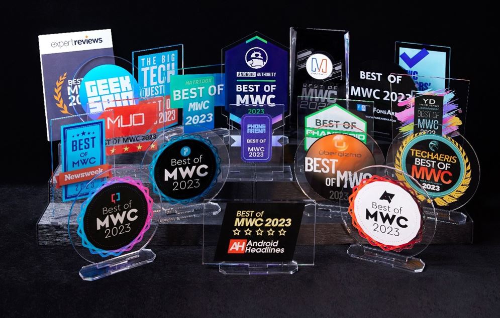 El HONOR Magic5 Pro y el HONOR Magic VS obtuvieron ms de 40 premios en MWC 2023