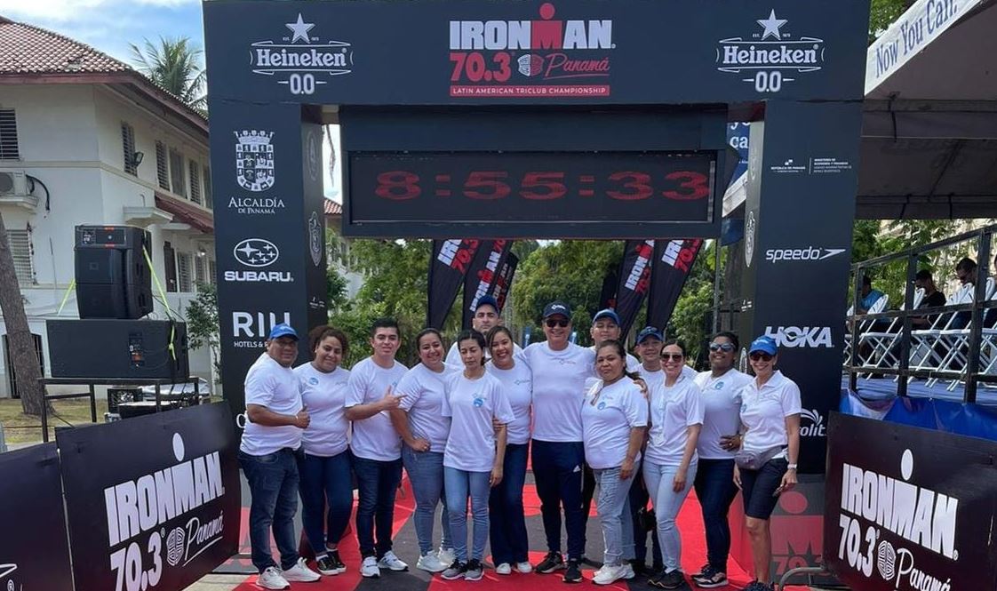 Hospital Paitilla acompa a los atletas participantes en el Ironman 70.3 Panam