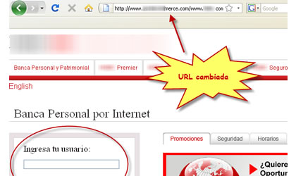 Nuevo phishing de Vollk a prestigioso banco en Panam�