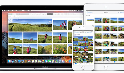 Apple actualiza iCloud Fotos y es compatible con la Touch Bar