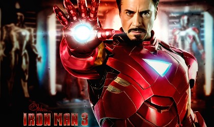 1 parte: Descarga wallpaper y display de Iron Man 3