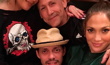 J-Lo y Marc Anthony celebraron juntos el cumpleaos de sus hijos