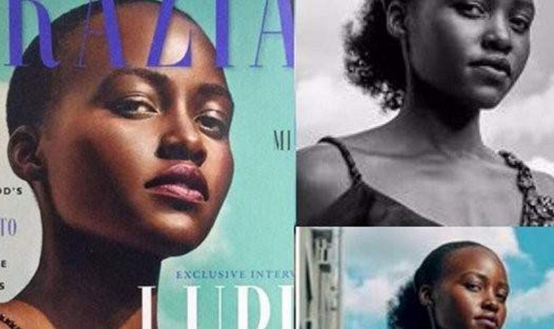 Revista de moda retoca fotografas de Lupita Nyong'o