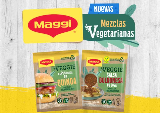 Maggi presenta una nueva alternativa en productos  de origen vegetal