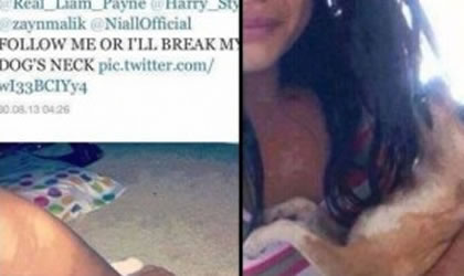 Mat a su perro porque 'One Direction' no la sigui en Twitter
