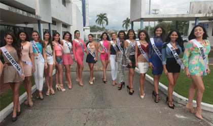 Las participantes del Miss Latinoamrica 2016 ya estn en Panam