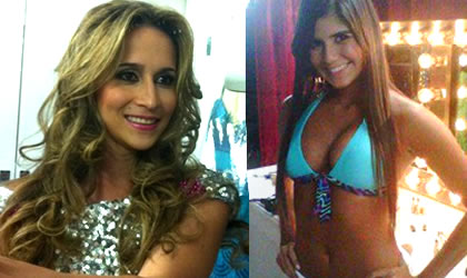 Dania y Daniela eliminadas del Miss Panam 2012