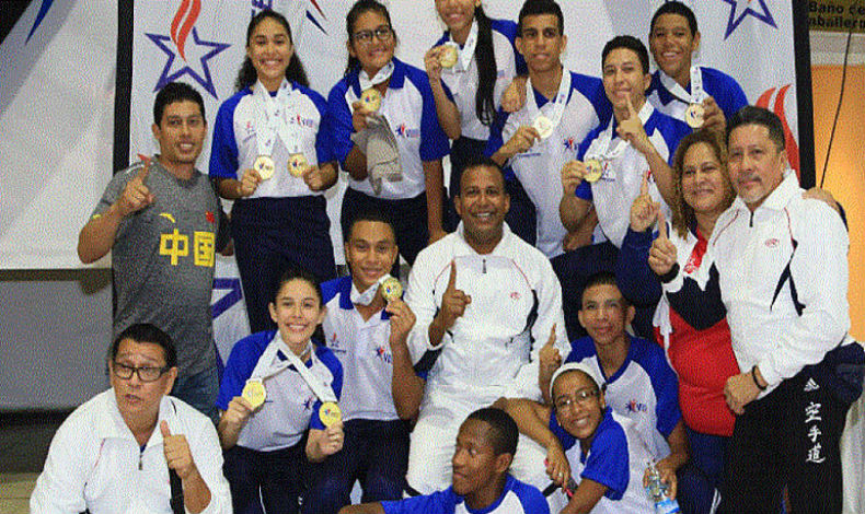 Panam Centro gana en Karate en juegos juveniles