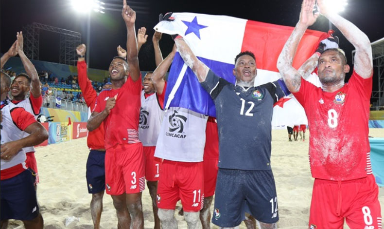 Panam estar en el Grupo B del Campeonato Ftbol Playa de Concacaf 2019