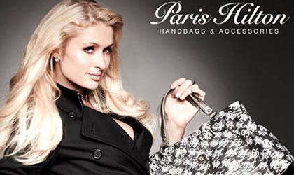 Paris Hilton lanza su coleccin de carteras y accesorios de lujo