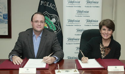 Polica apoyar a Telefnica en la erradicacin del trabajo infantil
