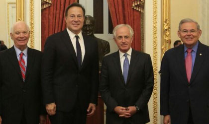 Presidente Varela durante gira en Estados Unidos discute sobre los retos de la regin