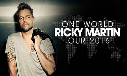 80 toneladas en equipo trae el cantante Ricky Martin para estremecer a Panam el prximo 17 de Noviembre