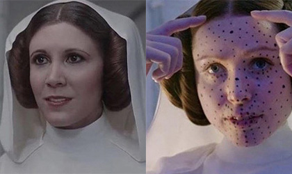 Star Wars: As fue como Carrie Fisher rejuveneci en Rogue One