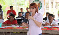 Ministra Mndez participa en Congreso Regional de Samb en la comarca Ember Wounaan