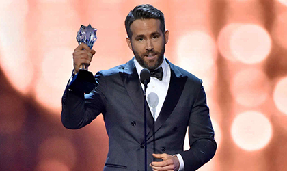 Critics Choice Awards: Ryan Reynolds se lleva el premio de Mejor Actor de Comedia por Deadpool