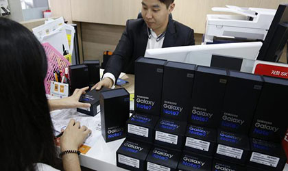 Samsung entrega Note 7 revisados