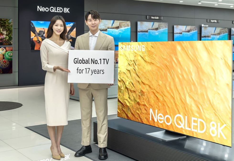 Samsung ha liderado el mercado mundial de televisores por 17 aos consecutivos