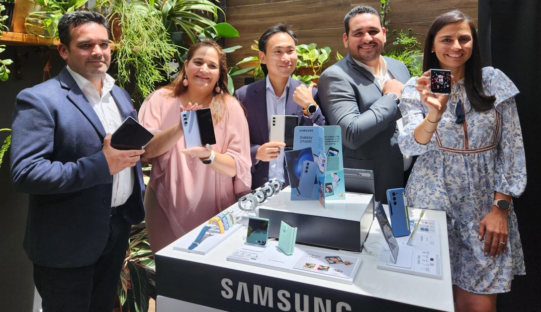Los nuevos Galaxy Z Flip5 y Galaxy Z Fold5 despliegan su elevado nivel tecnolgico en Panam