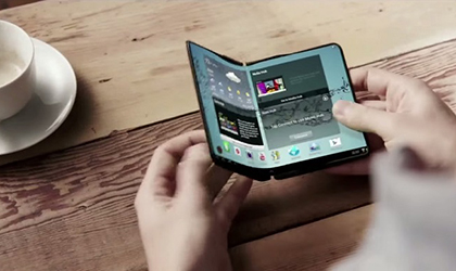Samsung podra tener un smartphone plegable bajo la manga