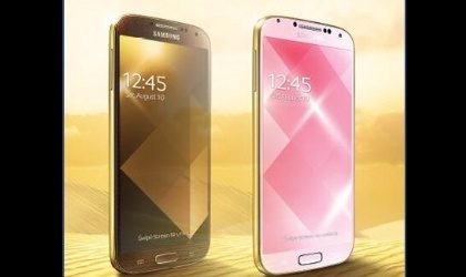 Samsung no se deja y estrena GalaxyS4 con toques color dorado
