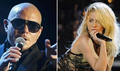 Pitbull y Shakira muestran su colaboracin