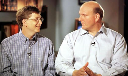 Steve Ballmer en la cuerda floja. Bill Gates volvera a ser CEO de Microsoft